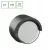 VERTO ROUND EDGE 10W CCT 230V 160/120DEG IP65 170X100MM BLACK SLI003073CCT_PW SpectrumLED