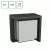 VERTO SQUARE EDGE 10W CCT 230V 160/120DEG IP65 160X160X100MM BLACK SLI003074CCT_PW SpectrumLED