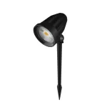 FLORI LIGERO GARDEN LAMP 6W CW 230V 40st IP65 53x77MM + 145MM SPIKE BLACK SLI012017CW_PW SpectrumLED