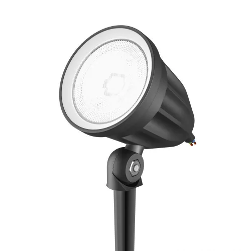 FLORI LIGERO GARDEN LAMP 6W NW 230V 40st IP65 53x77MM + 145MM SPIKE BLACK SLI012017NW_PW SpectrumLED