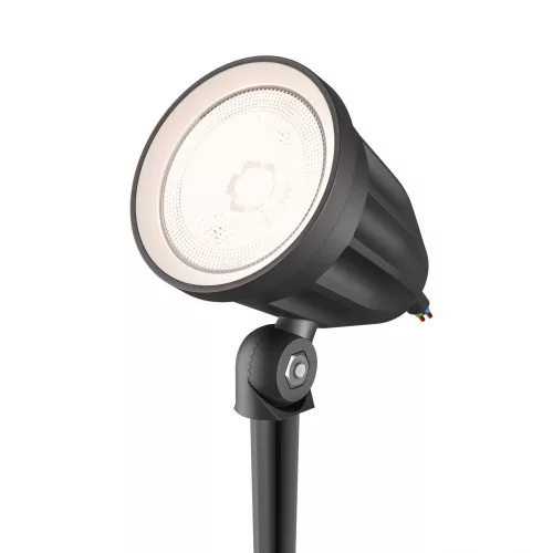 FLORI LIGERO GARDEN 6W WW 230V 40st IP65 53x77MM + 145MM SPIKE BLACK SLI012017WW_PW SpectrumLED