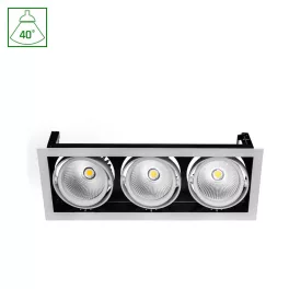   MODERN-DAY 3X1LED COB CITIZEN  40DEG 230V  3X27W IP20 WW DOWNLIGHT SLI015010WW_230V SpectrumLED