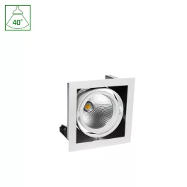   MODERN-DAY 1X1LED COB CITIZEN  40DEG 700MA 27W IP20 WW DOWNLIGHT SLI015012WW SpectrumLED