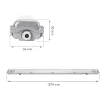 LIMEA LED Fénycső armatúra SLIM 2x120 IP65 SLI028015_SLIM SpectrumLED