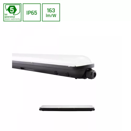 LIMEA GIGANT HERMETIC 600MM 20W NW 230V 120DEG IP65 IK09 600X72X70MM Fekete SLI028024NW_PW_BLACK SpectrumLED