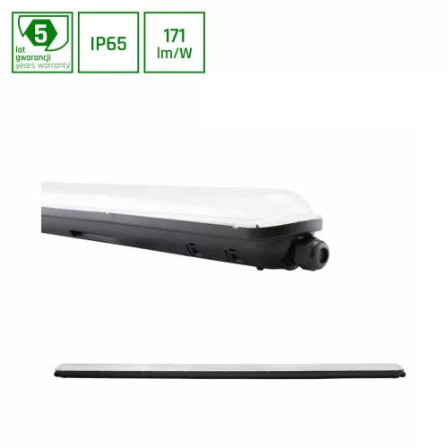 LIMEA GIGANT HERMETYK 1500mm 52W NW 230V 120st IP65 IK10 1490x72x70mm black 5 years warranty SLI028026NW_PW_BLACK SpectrumLED