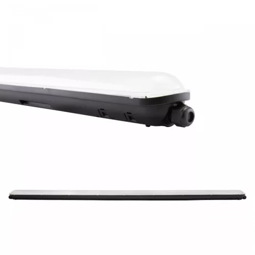 LIMEA GIGANT HERMETIC 1500MM 75W NW 230V 120DEG IP65 IK10 1490X72X70MM Fekete 5Y Garancia SLI028027NW_PW_BLACK SpectrumLED