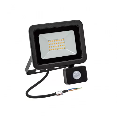 NOCTIS LUX 2 mozgásérzékelős LED-reflektor, 120°, IP44, 30 W, Természetes fehér, fekete SLI029039NW_CZUJNIK SpectrumLED