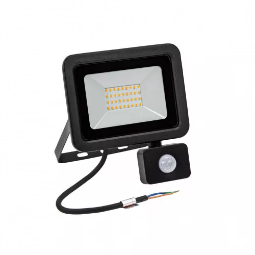 NOCTIS LUX 2 mozgásérzékelős LED-reflektor, 120°, IP44, 30 W, Meleg fehér, fekete SLI029039WW_CZUJNIK SpectrumLED