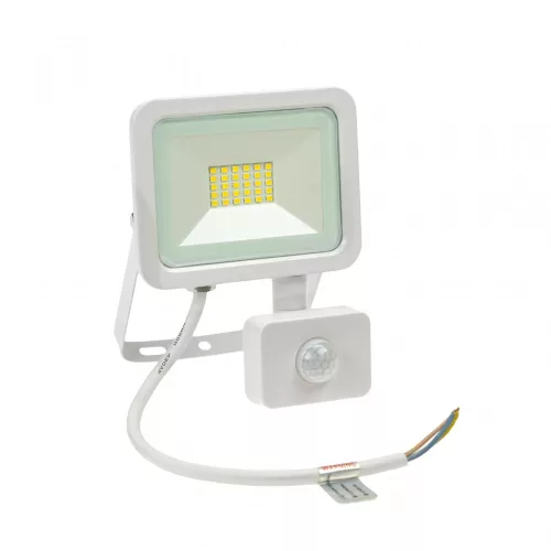 NOCTIS LUX 2 mozgásérzékelős LED-reflektor, 100°, IP44, 20 W, Meleg fehér, fehér SLI029042WW_CZUJNIK SpectrumLED