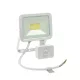 NOCTIS LUX 2 mozgásérzékelős LED-reflektor, 100°, IP44, 20 W, Meleg fehér, fehér SLI029042WW_CZUJNIK SpectrumLED