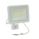 NOCTIS LUX 2 mozgásérzékelős LED-reflektor, 100°, IP44, 50 W, Hideg fehér, fehér SLI029044CW_CZUJNIK SpectrumLED