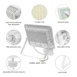 NOCTIS LUX 2 mozgásérzékelős LED-reflektor, 100°, IP44, 50 W, Hideg fehér, fehér SLI029044CW_CZUJNIK SpectrumLED
