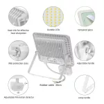 NOCTIS LUX 2 mozgásérzékelős LED-reflektor, 100°, IP44, 50 W, Hideg fehér, fehér SLI029044CW_CZUJNIK SpectrumLED