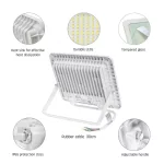 NOCTIS LUX 2 LED-reflektor, 120°, IP65, 50 W, Hideg fehér, fehér SLI029044CW SpectrumLED