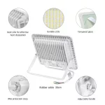 NOCTIS LUX 2 LED-reflektor, 120°, IP65, 50 W, Hideg fehér, fehér SLI029044CW SpectrumLED