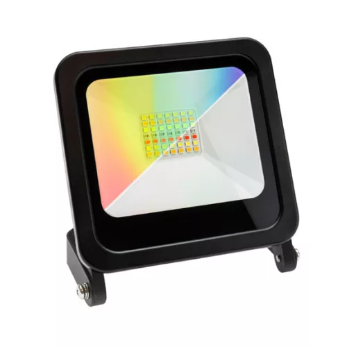 NOCTIS LED-reflektor, 120°, IP65, 24 W, Szabályozható színhőmérséklet, fekete SLI029045 SpectrumLED