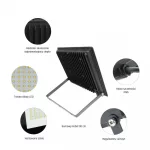 NOCTIS LUX 3 LED-reflektor, 120°, IP65, 100 W, Meleg fehér, fekete SLI029046WW_PW SpectrumLED
