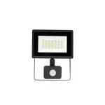 NOCTIS mozgásérzékelős LED-reflektor, 120°, IP44, 20 W, Hideg fehér, fekete SLI029049CW_CZUJNIK_PW SpectrumLED