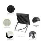 NOCTIS LUX 3 LED-reflektor, 100°, IP65, 50 W, Hideg fehér, fekete SLI029051CW_PW SpectrumLED