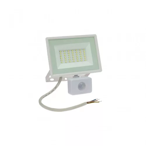 NOCTIS LUX 3 mozgásérzékelős LED-reflektor, 100°, IP44, 30 W, Meleg fehér, fehér SLI029054WW_CZUJNIK_PW SpectrumLED