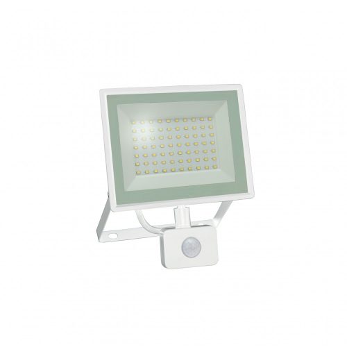 NOCTIS LUX 3 LED reflektor SMD 230V 50W IP44 NW fehér mozgásérzékelős reflektor, SLI029055NW_CZUJNIK_PW SpectrumLED