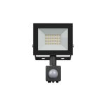 NOCTIS LUX 4 mozgásérzékelős LED-reflektor, 100°, IP44, 20 W, Hideg fehér, fekete SLI029071CW_CZUJNIK_PW SpectrumLED