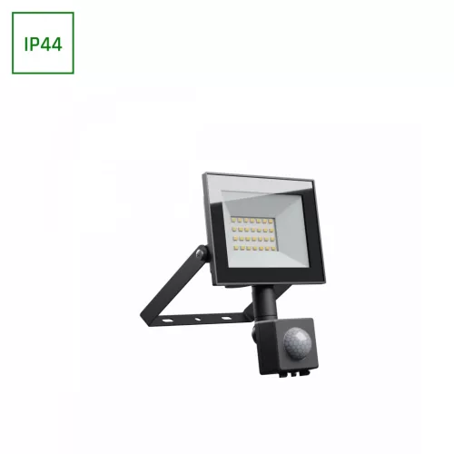 NOCTIS LUX 4 mozgásérzékelős LED-reflektor, 100°, IP44, 20 W, Természetes fehér, fekete SLI029071NW_CZUJNIK_PW SpectrumLED