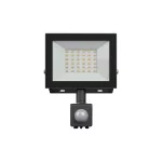 NOCTIS LUX 4 mozgásérzékelős LED-reflektor, 100°, IP44, 30 W, Természetes fehér, fekete SLI029072NW_CZUJNIK_PW SpectrumLED