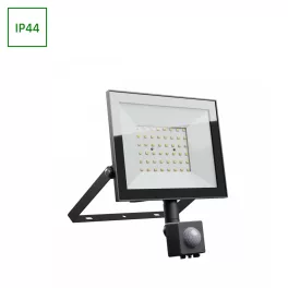   NOCTIS LUX 4 mozgásérzékelős LED-reflektor, 100°, IP44, 50 W, Hideg fehér, fekete SLI029073CW_CZUJNIK_PW SpectrumLED