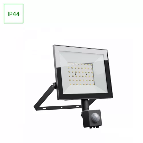 NOCTIS LUX 4 mozgásérzékelős LED-reflektor, 100°, IP44, 50 W, Természetes fehér, fekete SLI029073NW_CZUJNIK_PW SpectrumLED