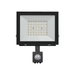 NOCTIS LUX 4 mozgásérzékelős LED-reflektor, 100°, IP44, 50 W, Meleg fehér, fekete SLI029073WW_CZUJNIK_PW SpectrumLED