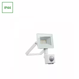   NOCTIS LUX 4 mozgásérzékelős LED-reflektor, 100°, IP44, 10 W, Hideg fehér, fehér SLI029074CW_CZUJNIK_PW SpectrumLED