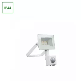   NOCTIS LUX 4 mozgásérzékelős LED-reflektor, 100°, IP44, 10 W, Természetes fehér, fehér SLI029074NW_CZUJNIK_PW SpectrumLED