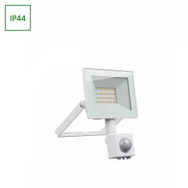   NOCTIS LUX 4 mozgásérzékelős LED-reflektor, 100°, IP44, 20 W, Természetes fehér, fehér SLI029075NW_CZUJNIK_PW SpectrumLED