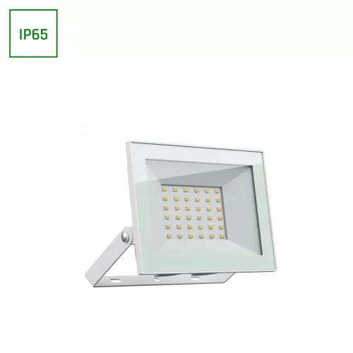 NOCTIS LUX 4 LED-reflektor, 100°, IP65, 30 W, Hideg fehér, fehér SLI029076CW_PW SpectrumLED