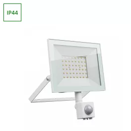   NOCTIS LUX 4 LED-reflektor, 100°, IP44, 50 W, Természetes fehér, fehér SLI029077NW_CZUJNIK_PW SpectrumLED