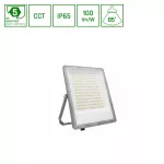 NOCTIS MAX CCT LED-reflektor, 85°, IP65, 100 W, Szabályozható színhőmérséklet, szürke