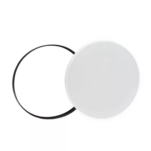 NYMPHEA BLACK & WHITE RINGS 18W CCT 230V 115DEG IP54 FI250X52 WHITE/BLACK ROUND SLI031034CCT_PW SpectrumLED