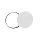 NYMPHEA BLACK & WHITE RINGS 32W CW 230V 115st IP54 IK04 FI380x55 WHITE / BLACK ROUND WITH SENSOR SLI031036CW_PW_CZUJNIK SpectrumLED