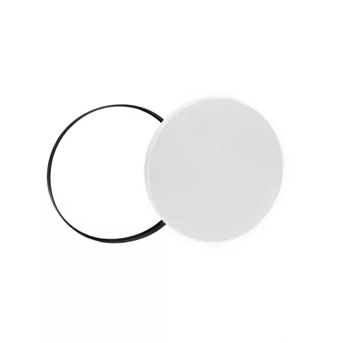 NYMPHEA BLACK & WHITE RINGS 32W NW 230V 115st IP54 IK04 FI380x55 WHITE / BLACK ROUND WITH SENSOR SLI031036NW_PW_CZUJNIK SpectrumLED