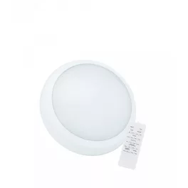   [OUTLET] NYMPHEA CITY PRO 2 18/24W CCT 230V 120DEG IP65 IK08 FI320X80MM WHITE ROUND, SENSOR + REMOTE, 5Y WARRANTY SLI031039CCT_PW_SENSOR SpectrumLED