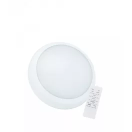   [OUTLET] NYMPHEA CITY PRO 2 18/24W CCT 230V 120DEG IP65 IK08 FI320X80MM WHITE ROUND, SENSOR + REMOTE, 5Y WARRANTY SLI031039CCT_PW_SENSOR SpectrumLED