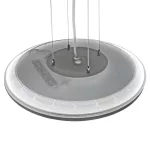 NYMPHEA FLAT DUO 36W CCT 230V 120DEG IP54 FI400X26MM WHITE ROUND SLI031047CCT_PW SpectrumLED