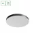 NYMPHEA OPTIMA BLACK 65W CCT 230V 120DEG IP20 FI600X50MM WHITE BLACK ROUND SLI031051CCT_PW SpectrumLED