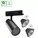 ANDROMEDA Ra>90 15-27W NW 230V 36, 60deg IP20 74x170x170  black 5y warranty with power change SLI033021NW_PW SpectrumLED
