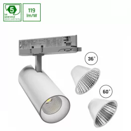  ANDROMEDA Ra>90 15-27W NW 230V 36, 60deg IP20 74x170x170 white 5y warranty with power change SLI033022NW_PW SpectrumLED