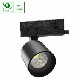   ARTEMIDA MINI háromfázisú sínes lámpa, 6,5-20W, 36/60°, CRI 90, Természetes fehér, Fekete SLI033023NW_PW SpectrumLED