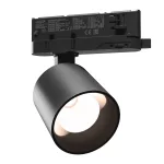 ARTEMIDA MINI háromfázisú sínes lámpa, 6,5-20W, 36/60°, CRI 90, Meleg fehér, Fekete