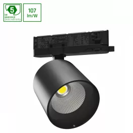   ARTEMIDA MAXI háromfázisú sínes lámpa, 12/42W, 36/60°, CRI 90, Természetes fehér, Fekete SLI033025NW_PW SpectrumLED
